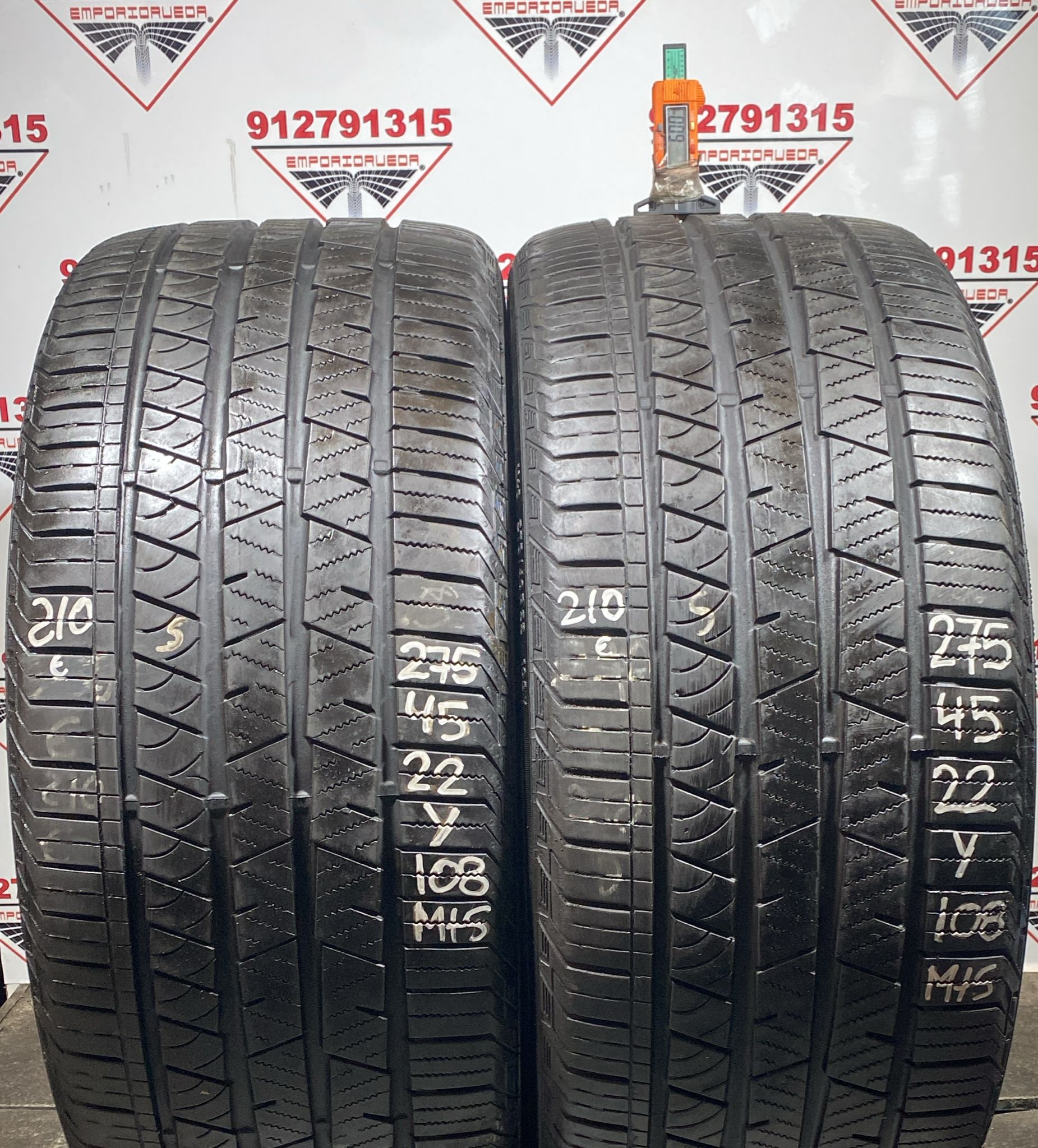 CONTINENTAL CROSSCONTACT USADO M+S 275/45 R22 108 Y